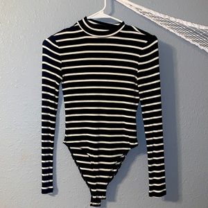 Forever 21 striped body suit